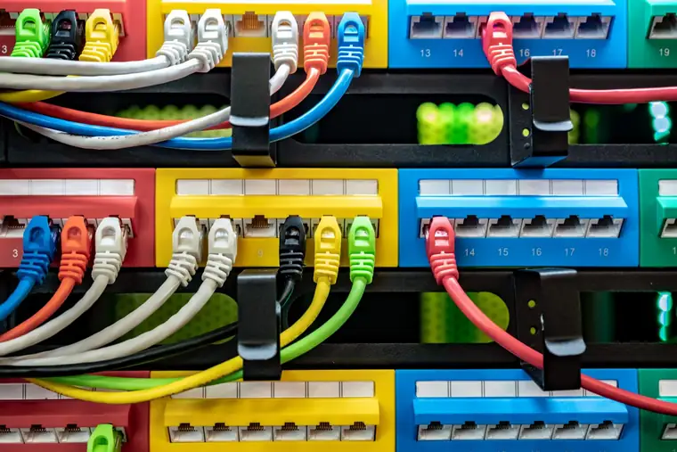 Patch panel cabling